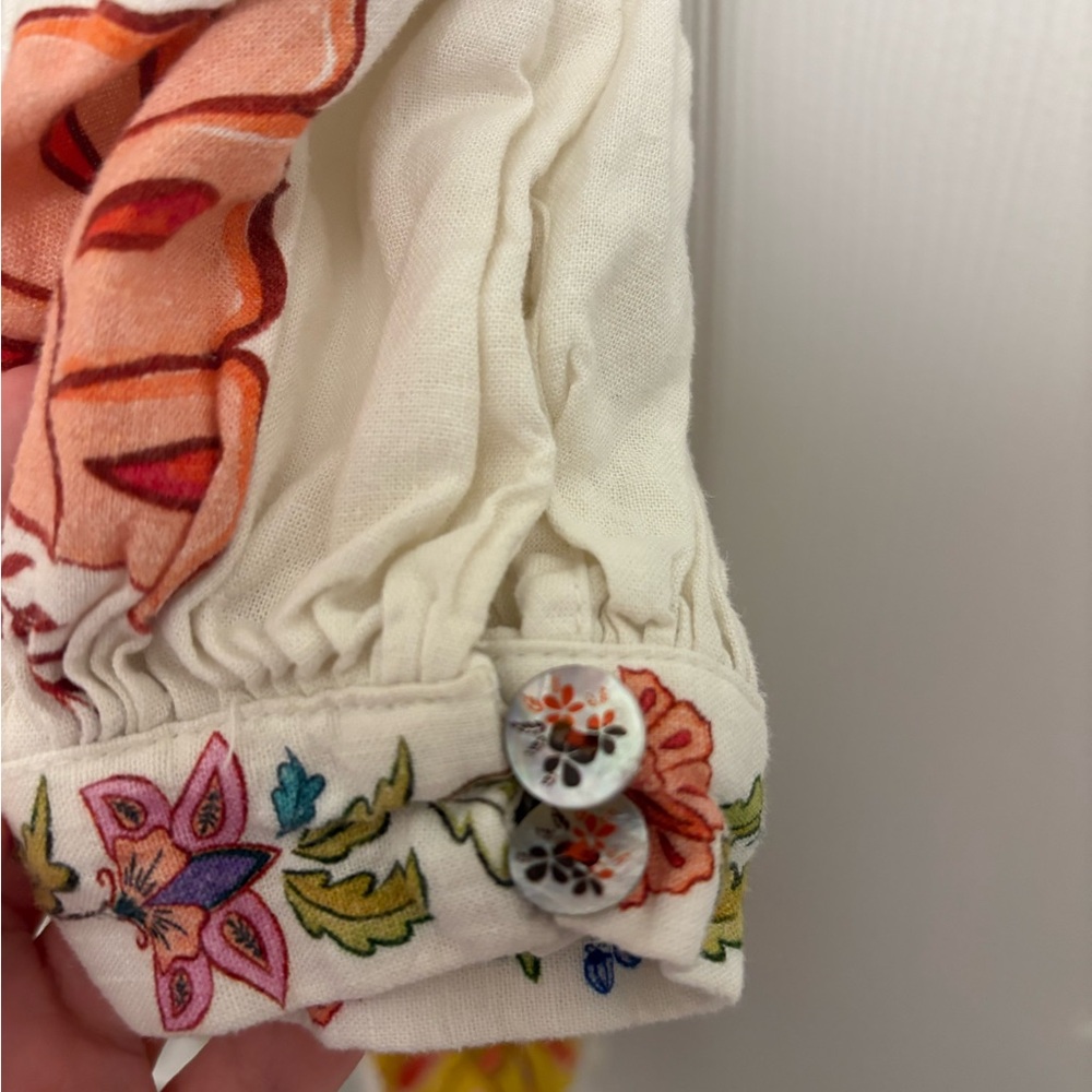 Farm Rio Floral Insects Mini Dress - Picture 7 of 10